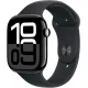 Apple Watch Series 10 GPS 46mm Jet Black Alu. Case w. Black Sport Band - S/M (MWWP3)