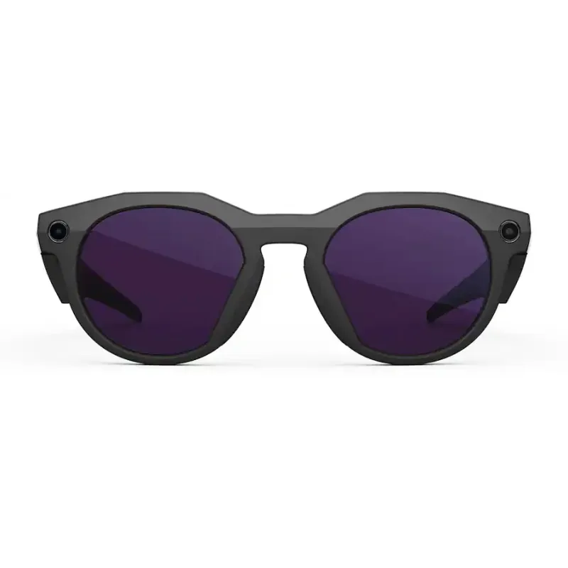 Oakley Meta HSTN Black Lens color Clear to Amethyst Transitions (OW8002-0251)