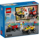 LEGO City «Піца-авто проти пожежної машини» Набір перегонів (60458)