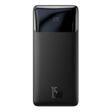 Портативный аккумулятор BASEUS Bipow Digital Display Power bank 20000mAh |2USB/1Type-C, 3A/15W, QC| (PPDML-J01) Black