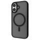 Чохол WAVE Matte Insane Case with Magnetic Ring iPhone 17 black (PCMIIP170002)