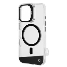 Чохол Kajsa Aluminium Shield with Magnetic Ring iPhone 16 gun metal (59661)