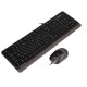 Комплект (клавиатура, мышь) A4Tech F1010 Black/Grey