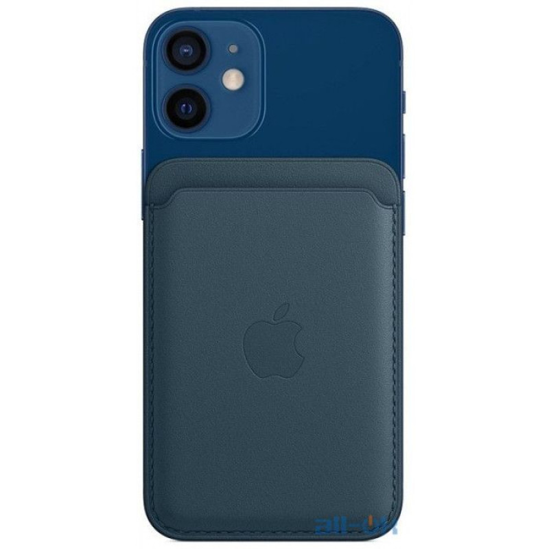 Apple Leather Wallet with MagSafe Baltic Blue (MHLQ3)