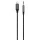 Кабель AUX Proove SoundTrack Lightning to 3.5mm (1m) black (ACST00004801)