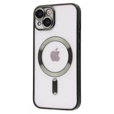 Чохол Metal Matte Case with Magnetic Ring iPhone 13 dark green (54515)