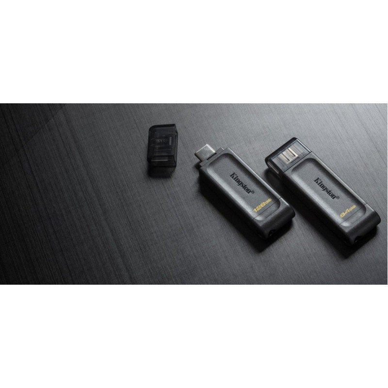 Накопичувач Kingston 64GB USB 3.2 Type-C Gen 1 DT70