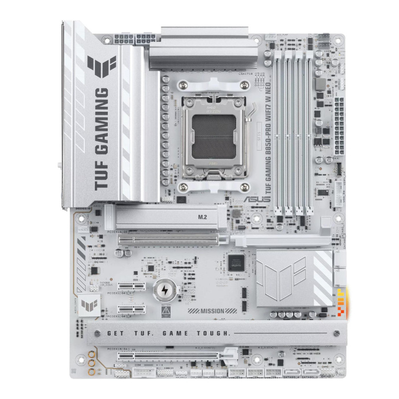 Материнская плата Asus TUF Gaming B850-Pro WiFi7 White Neo Socket AM5