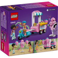 LEGO Friends Ятка із солодкою ватою та скутер (42643)