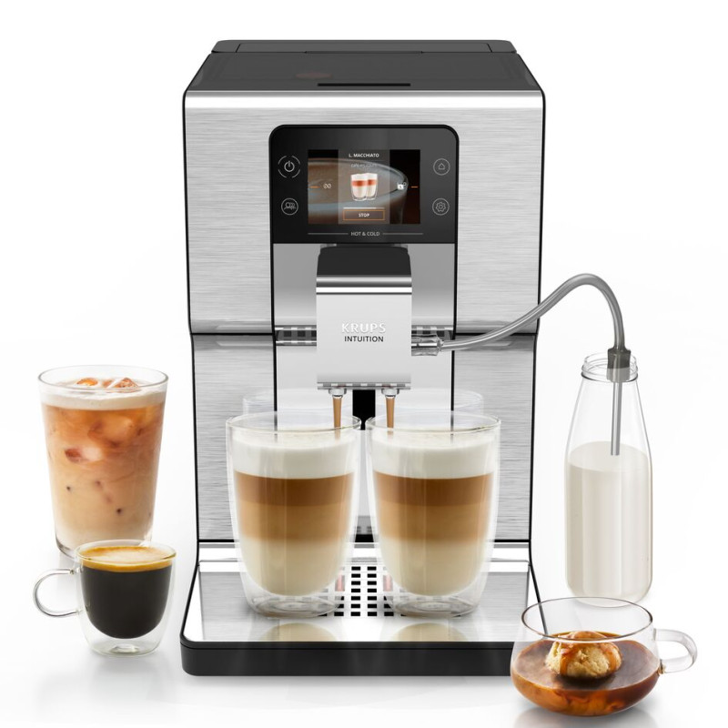 Кофемашина Krups Intuition Experience Hot&Cold EA879EE0