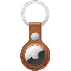 Чохол AirTag Leather Key Ring Saddle Brown