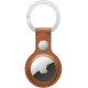 Чохол AirTag Leather Key Ring Saddle Brown