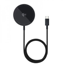 Бездротовий ЗП Baseus Simple Mini4 Air Magnetic Qi2 15W black (P10278200111-00)