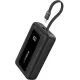 Power Bank Anker Zolo 20000mAh 45W Built-In Dual USB-C Cables Black (A1681H12)