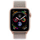 Apple Watch Series 4 (GPS) 44mm Gold Aluminum Case with Pink Sand Sport Loop (MU6G2)