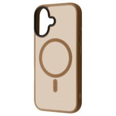 Чохол WAVE Matte Insane Case with Magnetic Ring iPhone 16 desert titanium (59342)