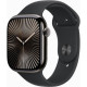 Apple Watch Series 10 GPS + Cellular 42mm Slate Titanium Case w. Black Sport Band - M/L (MWXH3)