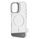 Чохол Kajsa Aluminium Shield with Magnetic Ring iPhone 16 silver (59661)