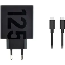 МЗП Motorola 125W GaN Fast USB-C to USB-C cable (SJMC1252) black UA UCRF