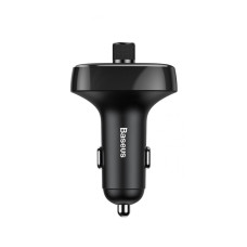 АЗП Baseus FM Launcher S-09 Overseas Edition 2xUSB (3.4А) black (CCMT000301)