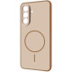 Чохол Proove Softline Case with Magnetic Ring Samsung Galaxy S25 FE beige (PCLCSGSF2581)