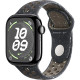 Apple Watch Series 10 GPS 42mm Jet Black Aluminum Case with Midnight Sky Nike Sport Band M/L (MWWX3, MYJQ3)