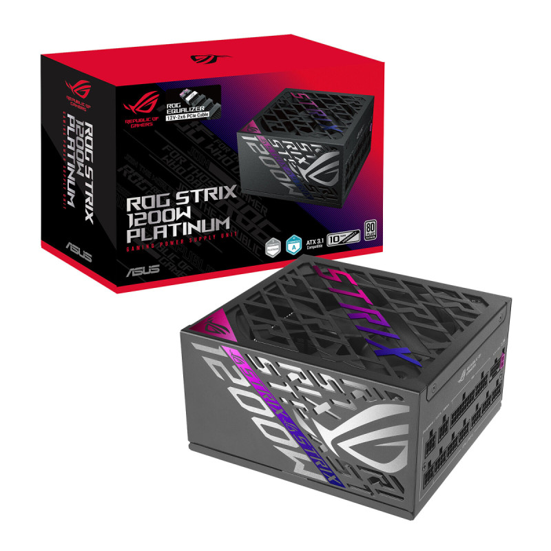 Блок живлення Asus ROG Strix 1200W Platinum ROG Equalizer (90YE00W6-B0NA00)