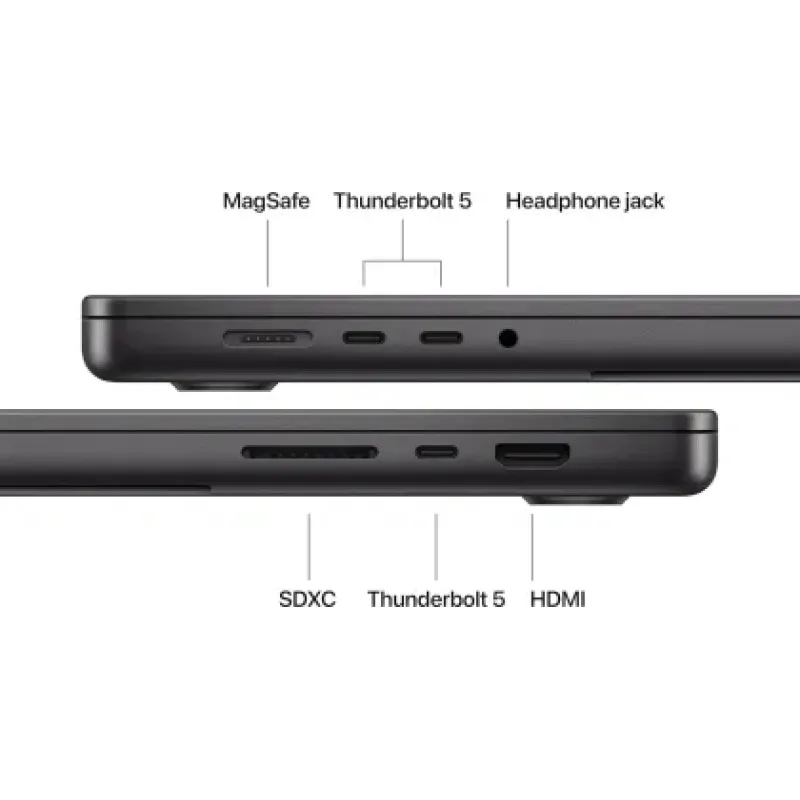 Apple MacBook Pro 16 M5 Pro 18CPU/20GPU/24GB/1TB Space Black (Z1MZ0001T) Nano-texture