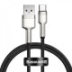 Кабель Baseus Cafule Metal Data Type-C 66W (1m) black (CAKF000101)