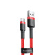 Кабель Baseus Cafule Type-C 3A (1m) red (CATKLF-B09)