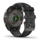 Garmin Fenix 8 43mm AMOLED Sapphire Carbon Gray DLC Tit. w. Black/Pebble Gray S. Band (010-02903-20,010-02903-21)