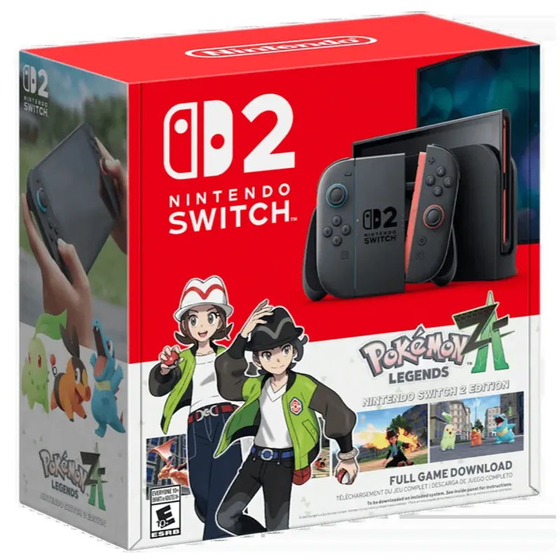 Nintendo Switch 2 + Pokémon Legends: Z-A – Nintendo Switch 2 Edition Bundle (00045496885533)