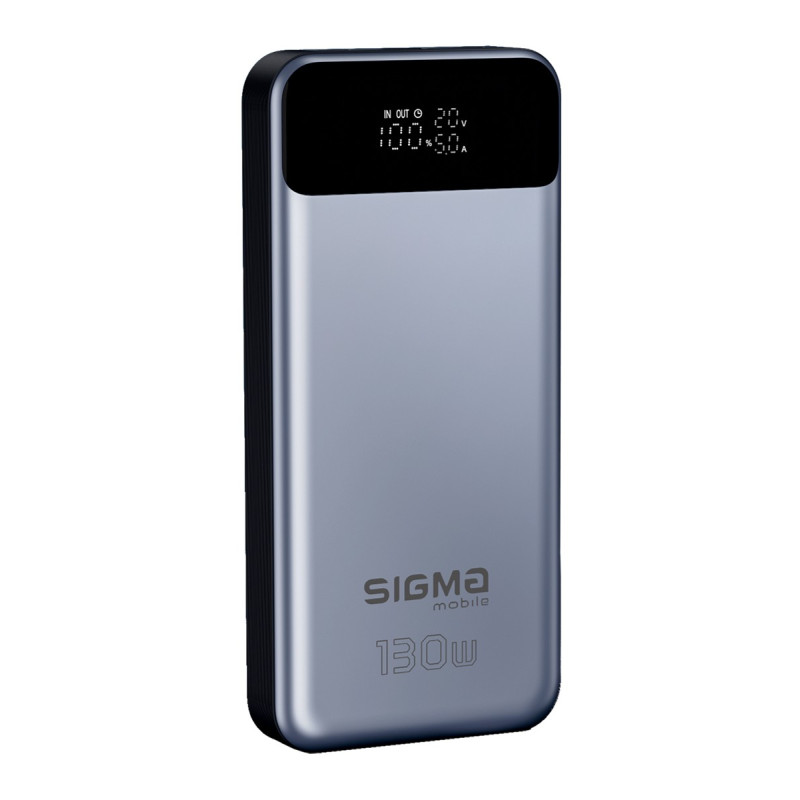 Универсальная мобильная батарея Sigma mobile X-Power SI30A7QLX 30000mAh Silver (4827798479117)