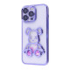 Чохол Shining Bear Case iPhone 15 Pro Max dark purple (55919)