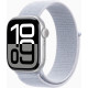 Apple Watch Series 10 GPS 46mm Silver Aluminium Case with Blue Cloud Sport Loop (MWWN3)