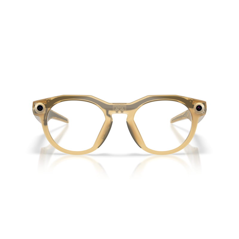 Oakley Meta HSTN - Light Curry Frame / Clear to Brown Transitions Lenses (OW8002-0851)