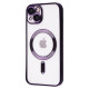Чохол Metal Matte Case with Magnetic Ring iPhone 13 deep purple (54515)