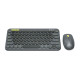 Комплект (клавиатура, мышь) беспроводной REAL-EL Kit-635W Black