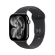 Смарт-годинник Apple Watch Series 11 GPS 42mm Jet Black Alu. Case w. Black Solo Loop - Size 5 (MEW04+MY7U3)