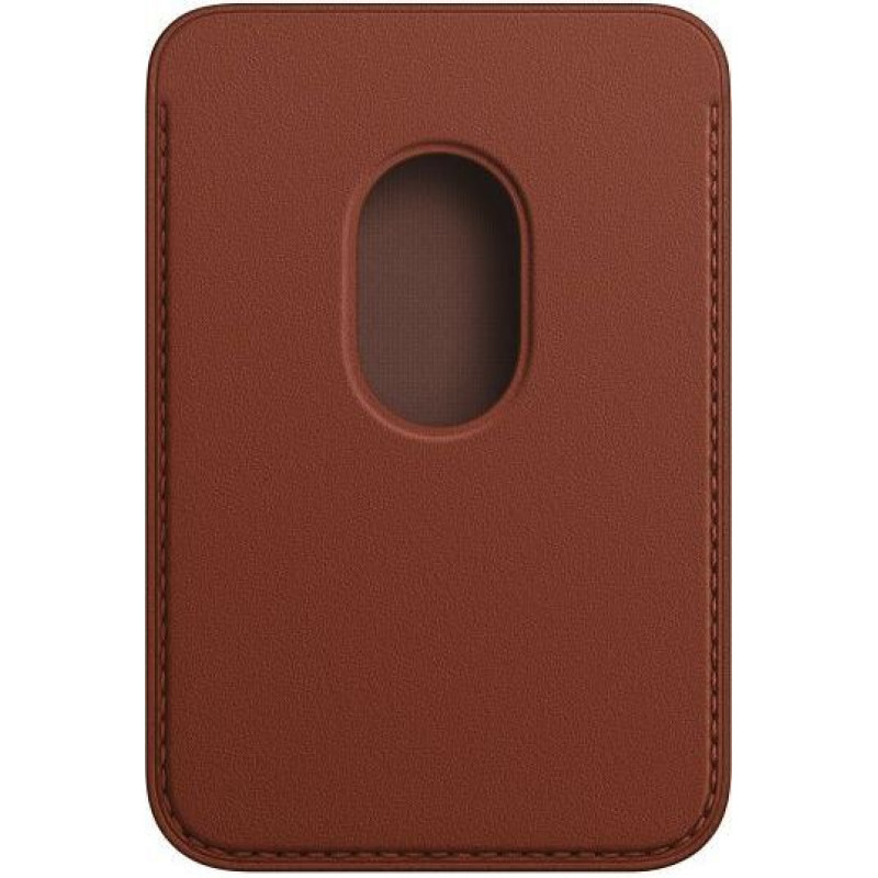 Apple Leather Wallet with MagSafe - Umber (MPPX3)