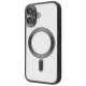 Чохол Metal Matte Case with Magnetic Ring iPhone 16 black (60129)