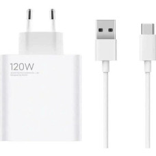 СЗУ Xiaomi USB Wall Charger 120W White with USB-C Cable (BHR6034EU)