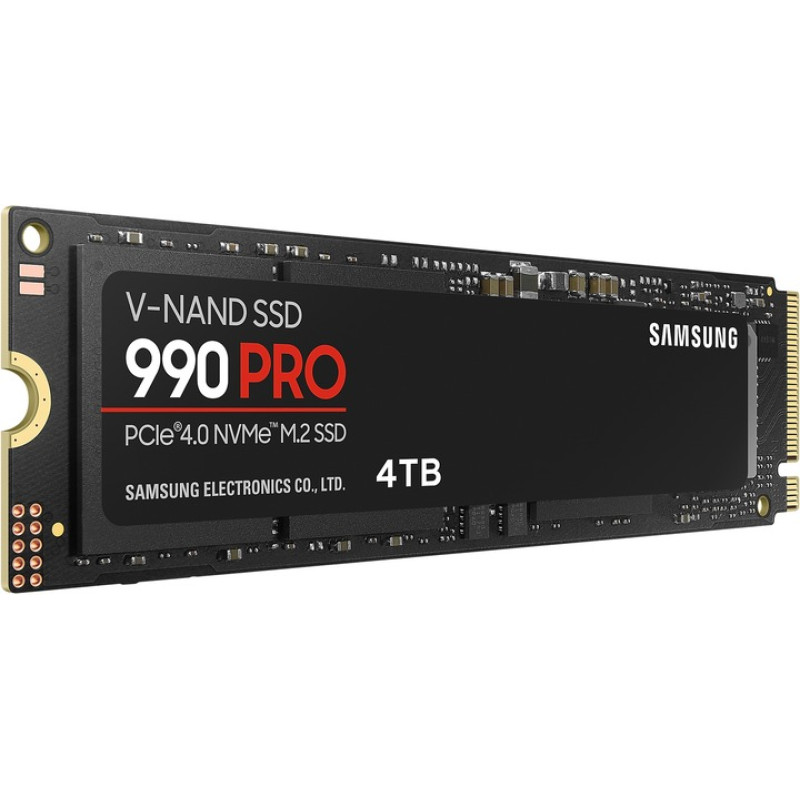 Накопитель SSD  4ТB Samsung 990 PRO M.2 2280 PCIe 4.0 x4 NVMe V-NAND TLC (MZ-V9P4T0BW)