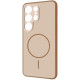 Чохол Proove Softline Case with Magnetic Ring Samsung Galaxy S25 Ultra beige (PCLCSGSU2581)