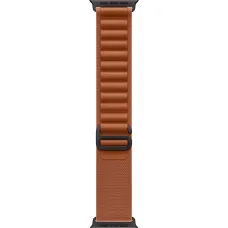 Apple Alpine Loop Band Medium для Watch 49mm - Black Titanium Finish - Terra Cotta (MG9E4)