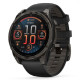 Garmin Fenix 8 47mm AMOLED Sapphire Carbon Gray DLC Titanium w. Black/Pebble Gray S. Band (010-02904-20,010-02904-21)