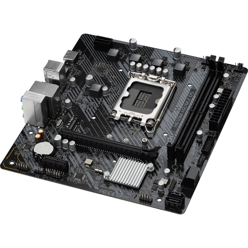 Материнська плата ASRock H610M-H2/M.2 D5 Socket 1700