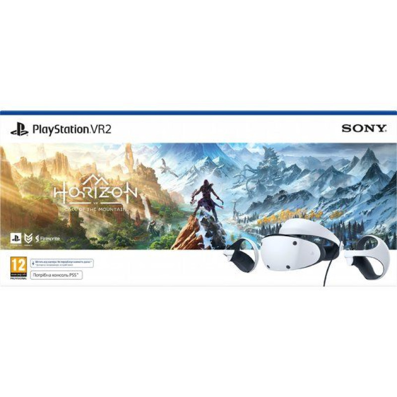 Окуляри віртуальної реальності Sony PlayStation VR2 + Horizon Call of the Mountain (1000036298)