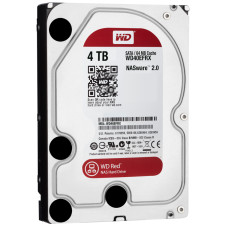 Накопитель HDD SATA 4.0TB WD Red 5400rpm 64MB (WD40EFRX)
