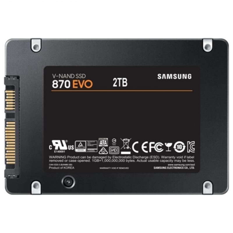 Накопичувач SSD 2TB Samsung 870 EVO 2.5